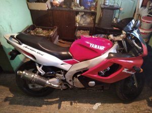 skradziony motocykl yamaha