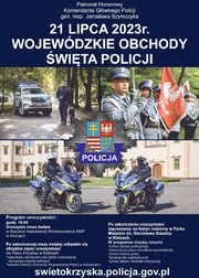 plakat święto Policji